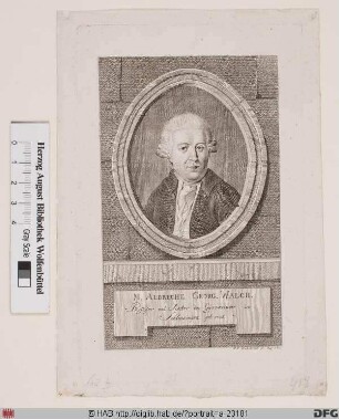 Bildnis Albrecht Georg Walch