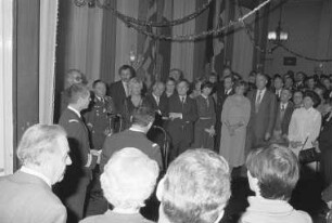 Neujahrsempfang der französischen Garnison in Karlsruhe in der Pagézy-Kaserne