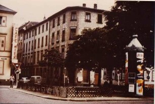 Altstadt, Dörfle. Fasanenplatz/Zähringerstraße, Café Wien
