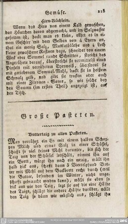Große Pasteten