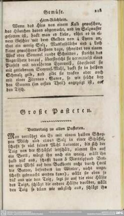 Große Pasteten