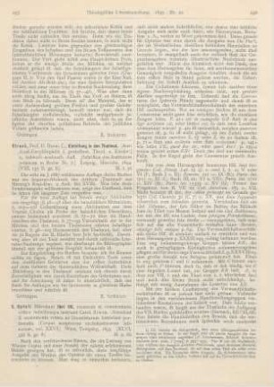 255 [Rezension] Strack, Herm. L., Einleitung in den Thalmud. 2., teilweise neubearb. Aufl