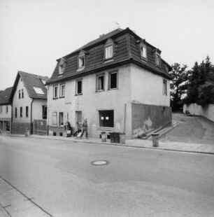 Fachwerkwohnhaus; Roßdorf, Darmstädter Straße 8
