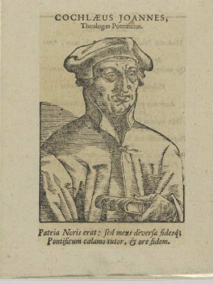 Bildnis des Cochlaeus Ioannes