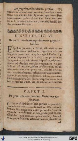 Dissertatio VI.