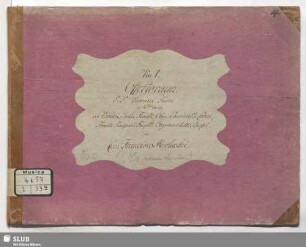 Sit nomen Domini benedictum - Mus.4657-E-33a : V (2), Coro, orch; F