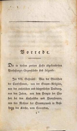 Gespräche über die Verfassungs-Urkunde des Königreichs Baiern, 2