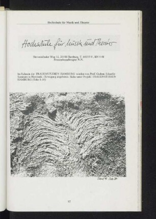 Hochschule für Musik und Theater