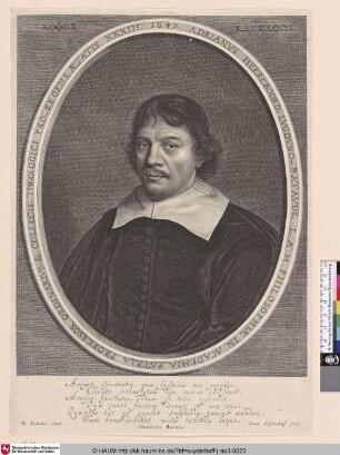 [Adrianus Heereboord; Heereboord, Adriaen]
