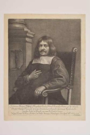 Bildnis Dilherr, Johann Michael (1604-1669), Theologe, Philosoph, Linguist