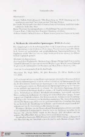 4. Weltkarte der tektonischen Spannungen (Karlsruhe)