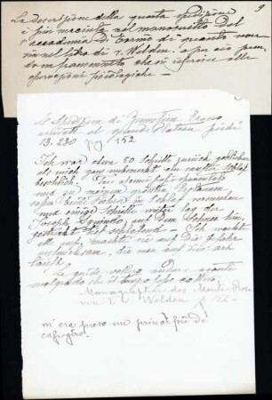 [Untitled manuscript page] (= Fascicolo: Luce)