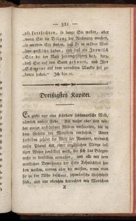Dreißigstes Kapitel.
