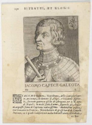 Bildnis des Iacomo Capece Galeota