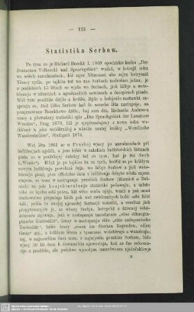 Statistika Serbow