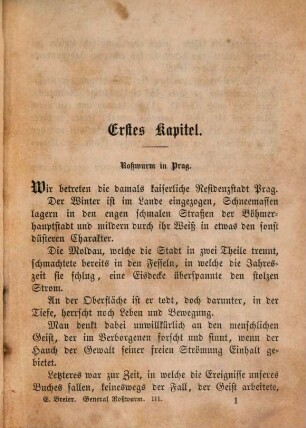 General Rosswurm : Historischer Roman, 3