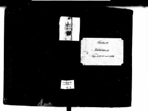 Sasbach OG; Katholische Gemeinde: Sterbebuch 1857-1869