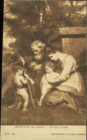 Reynolds (Sir Joshua). – The Holy Family.