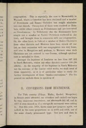 11-22, II. Conversions from heathenism