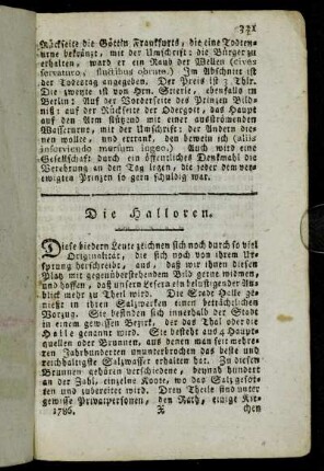 Die Halloren