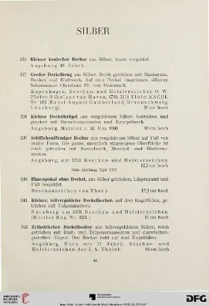 Silber (Nr.336-364)