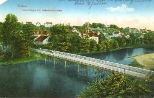 Postkarte, Guben (Gubin)