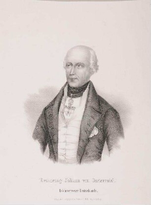 Bildnis von Johann (1782-1859), Erzherzog von Österreich