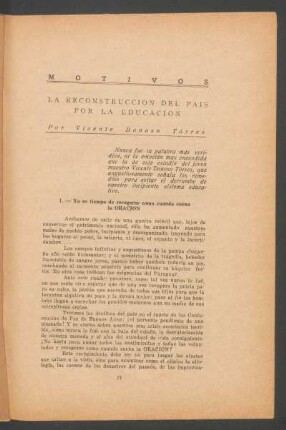 1.- Ya es tiempo de recogerse como cuando suena la oración