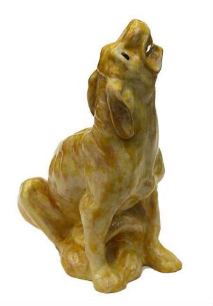 Hoetger, Heulender Hund