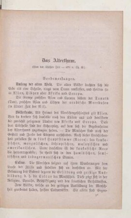 Vorbemerkungen