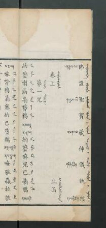 Enduringge fucihi nomulaha ulin i isan enduri i kooli durun i nomun = 佛說聖寶藏神儀軌經 = རྒྱལ་བས་གསུངས་པའི་འཕགས་པ་གནོད་འཛིན་དཔལ་གྱི་ཆོག