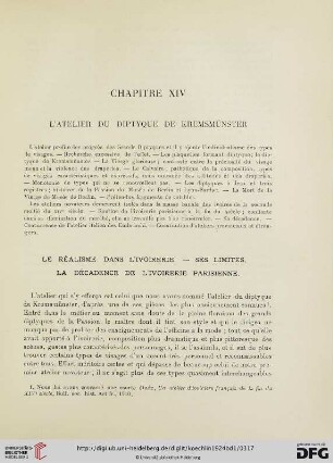 Chapitre XIV: L’atelier du diptyque de Kremsmünster