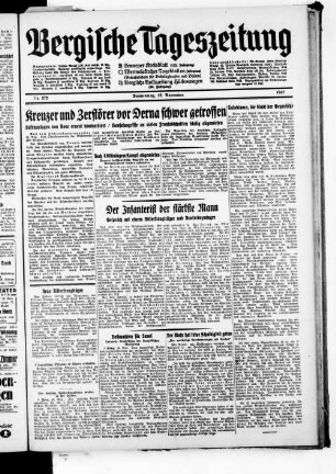 Bergische Tageszeitung. 1941-1943