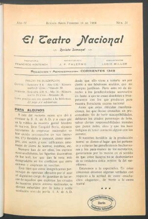 [Dedicatoria] Para algunos