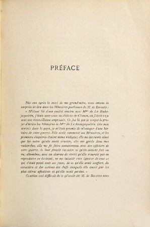 Mémoires de Madame la Marquise de la Rochejaquelein : Publiée sur son manuscrit autographe