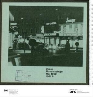 Programm 9. Monatsabschnitt 1961/1962