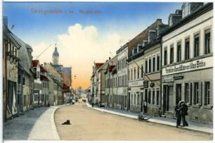 Geringswalde. Hauptstraße