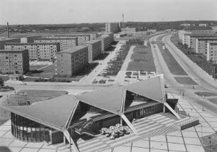 Rostock, Südring, sechsspurig