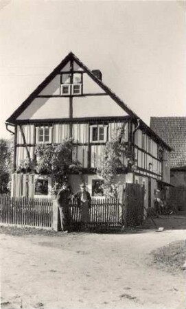 Fachwerkhaus in Kreckwitz : Tykowany dom w Krakecach
