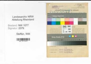 Entnazifizierung Willi Steffen , geb. 03.10.1919 (Polizist)