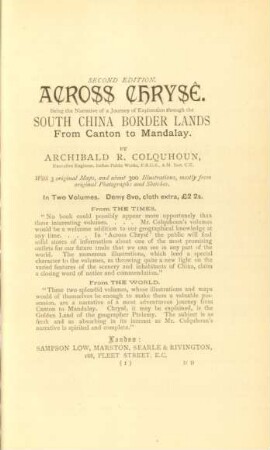 Across chryse ...
