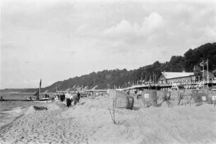 Seebad Swetlogorsk : Badestrand im Seebad Swetlogorsk.