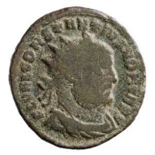 Münze, Follis (Follaro), 295 - 299 n. Chr.