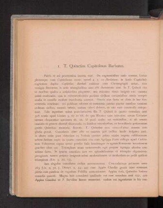 1. T. Quinctius Capitolinus Barbatus.
