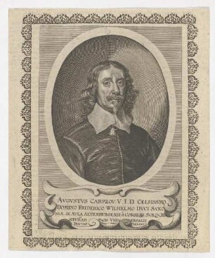 Bildnis des Augustus Carpzov