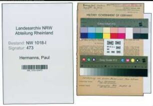 Entnazifizierung Paul Hermanns , geb. 07.04.1891 (Kaufmann)