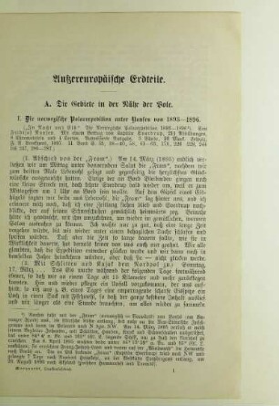 Außereuropäische Erdteile