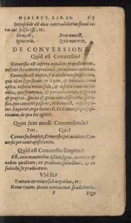 De Conversione.