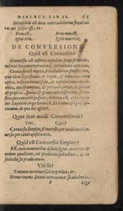 De Conversione.