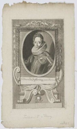 Bildnis des Ferdinand II. Grosshertzog von Florentz